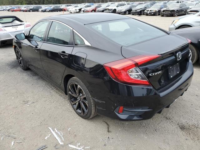 19XFC2F83ME002932 - 2021 HONDA CIVIC SPOR BLACK photo 2