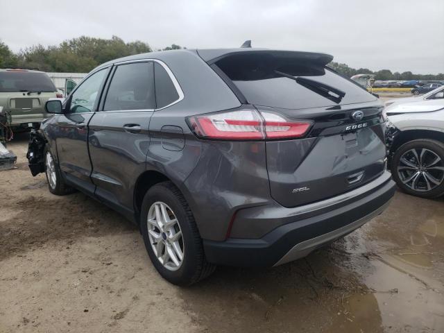 2FMPK4J94NBA29760 - 2022 FORD EDGE SEL GRAY photo 2