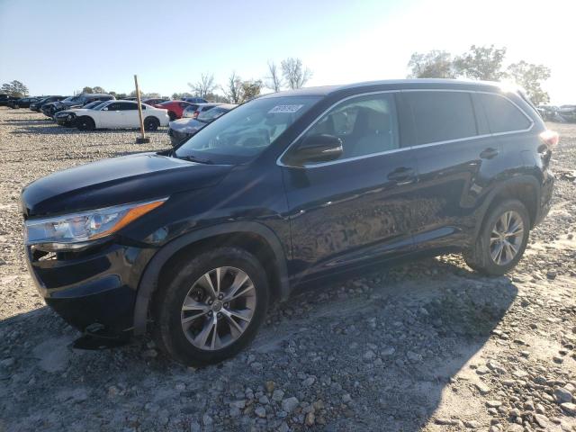 5TDKKRFH8ES021560 - 2014 TOYOTA HIGHLANDER ლურჯი ფოტო 1