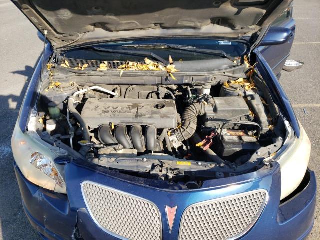 5Y2SL63855Z429772 - 2005 PONTIAC VIBE BLUE photo 11