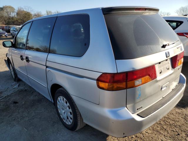 2HKRL18572H548149 - 2002 HONDA ODYSSEY LX SILVER photo 2