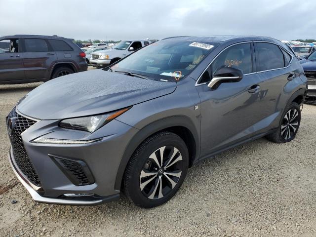 JTJSARDZ5M2261182 - 2021 LEXUS NX 300 BAS GRAY photo 1