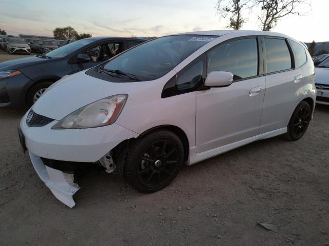 JHMGE88679S026635 - 2009 HONDA FIT SPORT WHITE photo 1