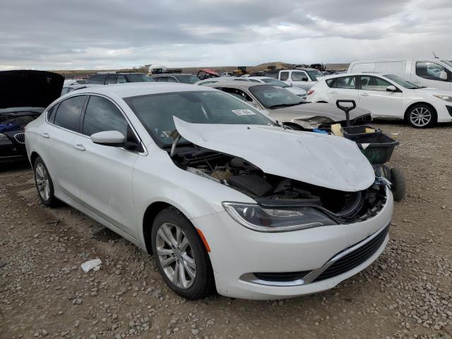 1C3CCCAB3FN654268 - 2015 CHRYSLER 200 LIMITE WHITE photo 4