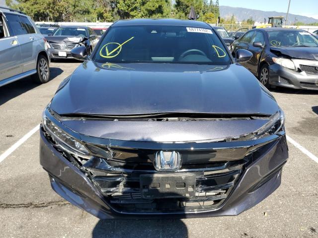 1HGCV2F3XJA015145 - 2018 HONDA ACCORD SPO GRAY photo 5