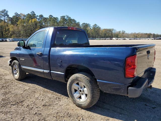 1D7HA16KX8J231773 - 2008 DODGE RAM 1500 S BLUE photo 2