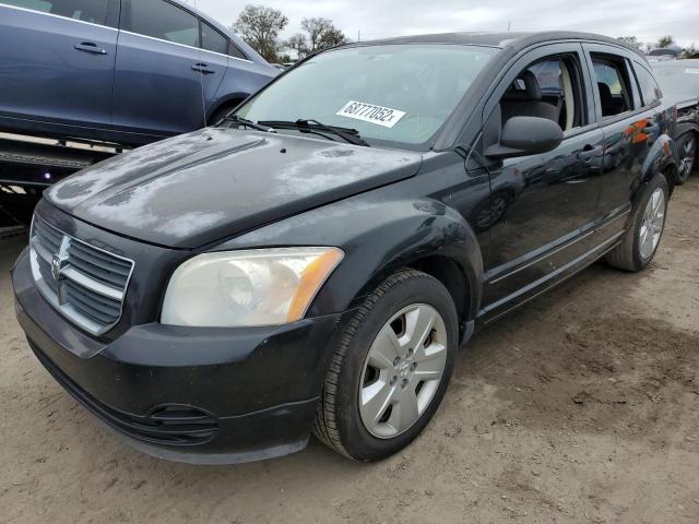 1B3HB48BX7D228411 - 2007 DODGE CALIBER SX BLACK photo 1