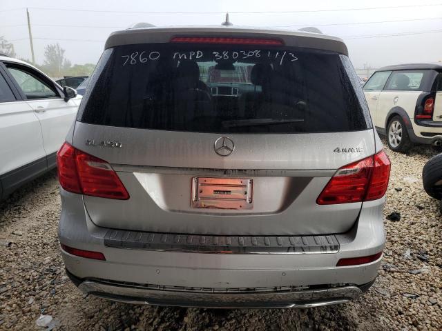 4JGDF6EE2FA547860 - 2015 MERCEDES-BENZ GL 450 4MA SILVER photo 6