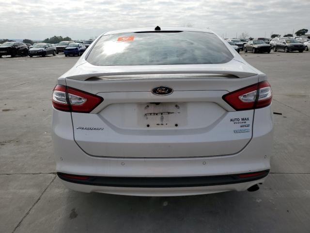 3FA6P0HDXGR245658 - 2016 FORD FUSION SE WHITE photo 6