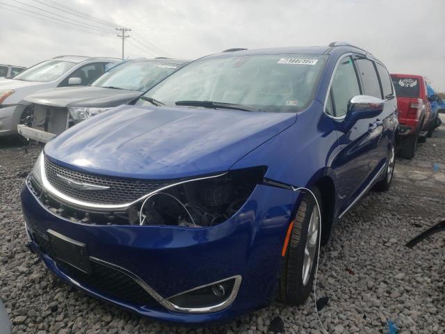 2C4RC1GG8LR190163 - 2020 CHRYSLER PACIFICA L BLUE photo 2