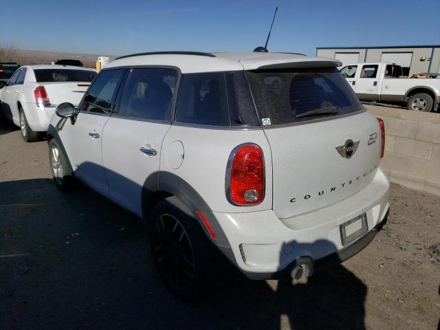 WMWZC5C57EWP38771 - 2014 MINI COOPER S C WHITE photo 2