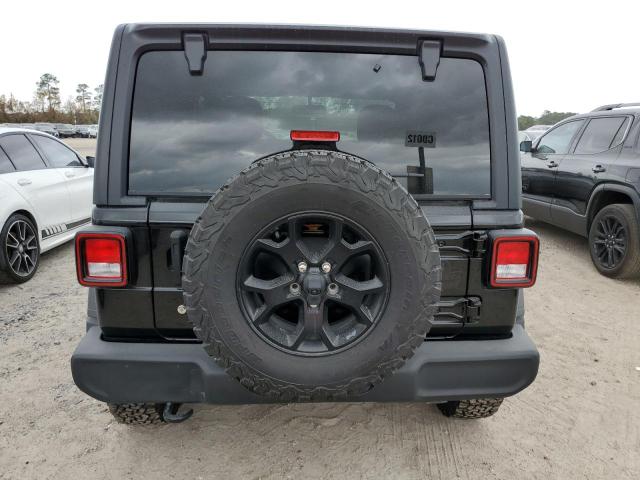 1C4GJXAG9NW139998 - 2022 JEEP WRANGLER S BLACK photo 6