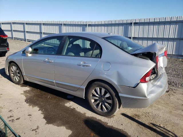 19XFA1F99AE022705 - 2010 HONDA CIVIC EXL فضي صورة 2