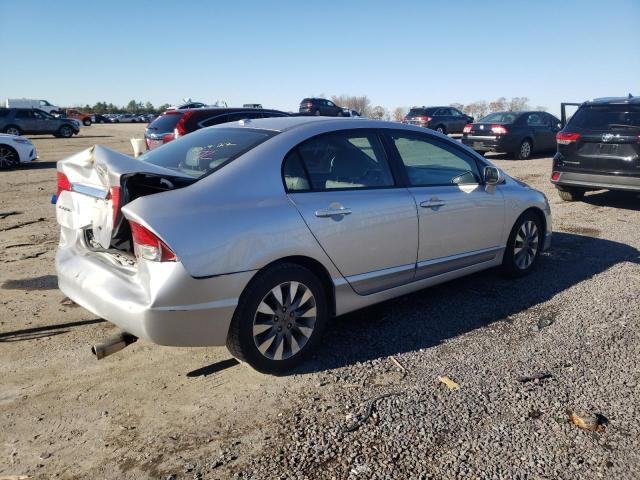 19XFA1F99AE022705 - 2010 HONDA CIVIC EXL فضي صورة 3