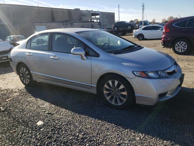 19XFA1F99AE022705 - 2010 HONDA CIVIC EXL فضي صورة 4
