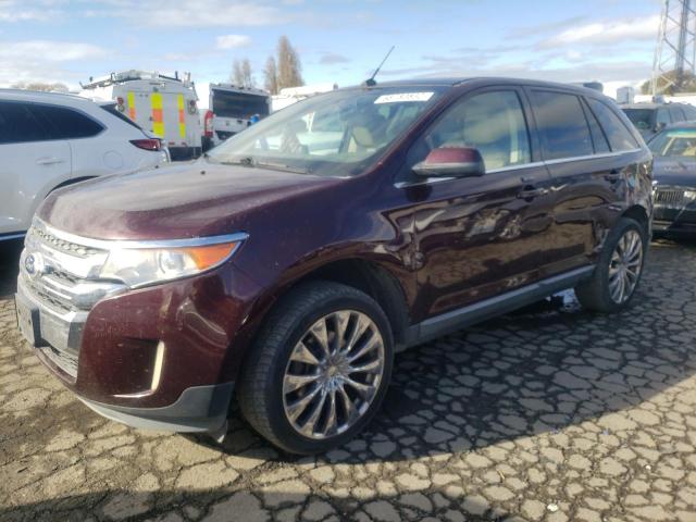 2FMDK3KC5BBB15095 - 2011 FORD EDGE LIMIT BROWN photo 1