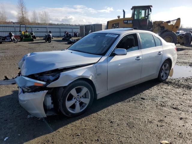 WBANF33566CS35780 - 2006 BMW 525 XI SILVER photo 1