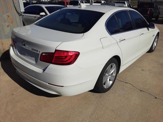 WBAXH5C55DD108945 - 2013 BMW 528 XI WHITE photo 4