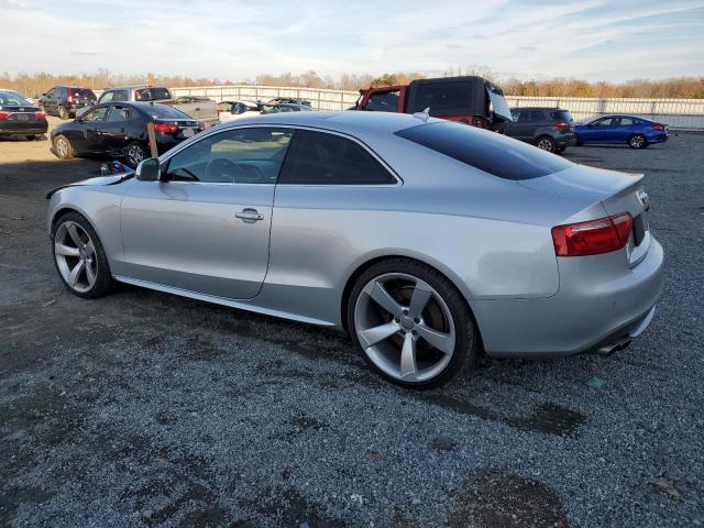 WAURV78T79A034456 - 2009 AUDI S5 QUATTRO SILVER photo 2