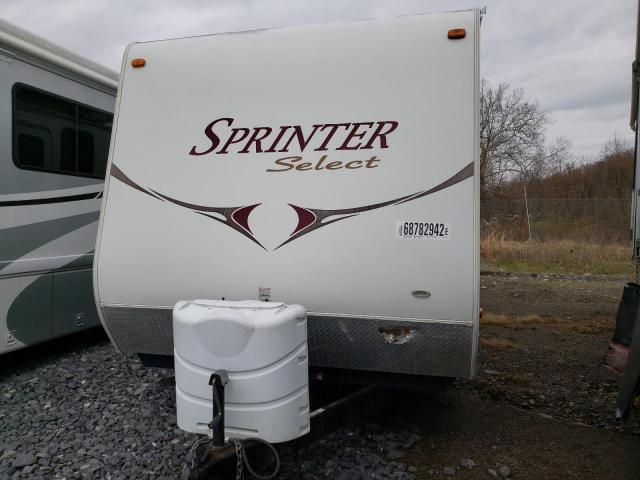 4YDT28R22B1530703 - 2011 KEYSTONE SPRINTER CREAM photo 2