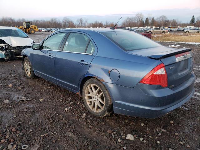 3FAHP0CG1AR115592 - 2010 FORD FUSION SEL BLUE photo 2