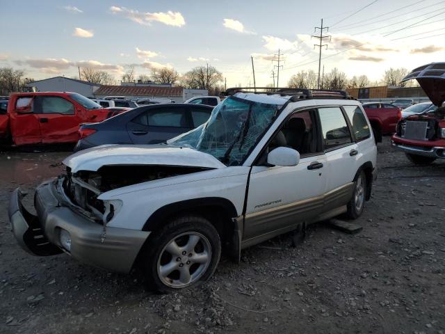 JF1SF65571H727014 - 2001 SUBARU FORESTER S WHITE photo 1