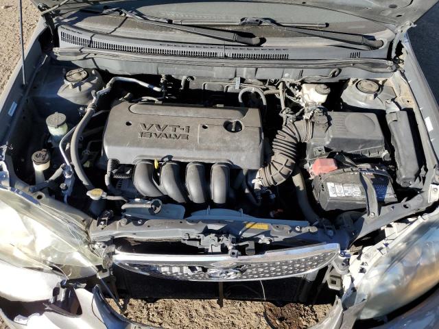 1NXBR32E96Z572870 - 2006 TOYOTA COROLLA S GRAY photo 11