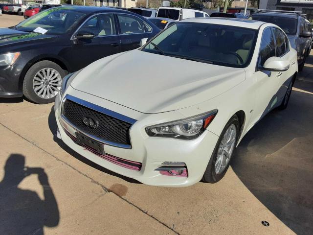 JN1EV7AP6GM305701 - 2016 INFINITI Q50 PREMIU WHITE photo 2