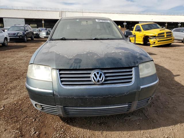 WVWAE63B55E044091 - 2005 VOLKSWAGEN PASSAT GLS CHARCOAL photo 5