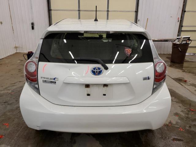 JTDKDTB32C1524139 - 2012 TOYOTA PRIUS C თეთრი ფოტო 6