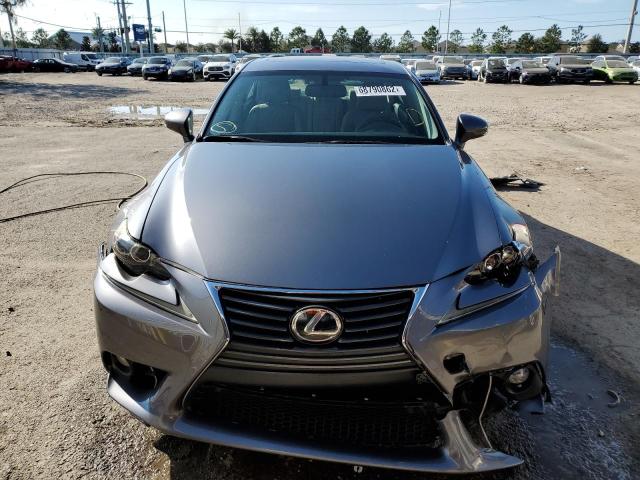 JTHBF1D2XE5034920 - 2014 LEXUS IS 250 GRAY photo 5