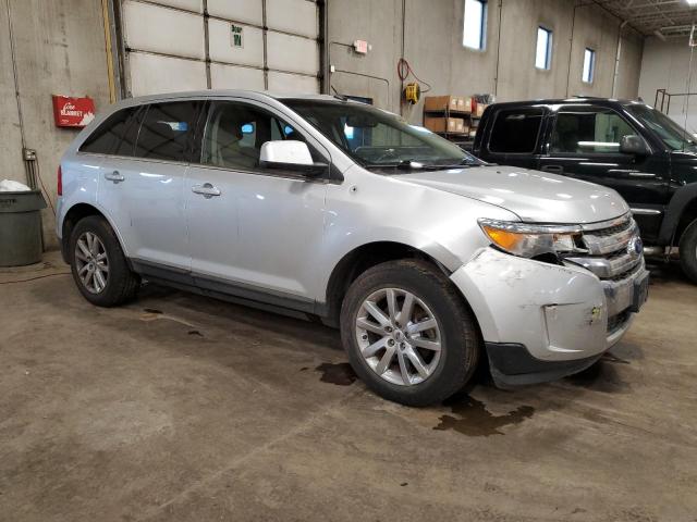 2FMDK4KC0BBA43048 - 2011 FORD EDGE LIMIT SILVER photo 4