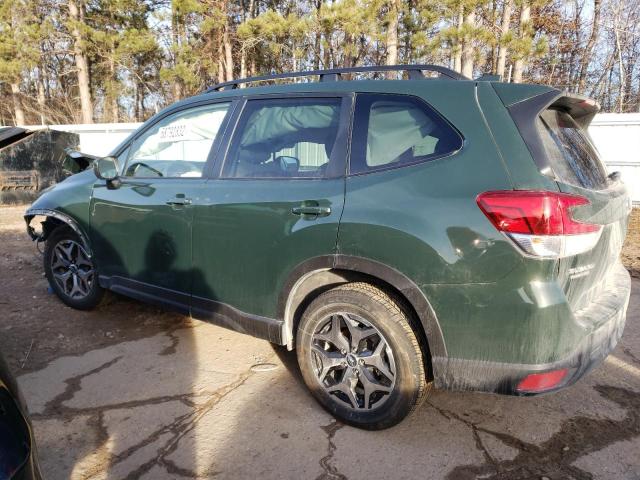 JF2SKAECXNH465567 - 2022 SUBARU FORESTER P GREEN photo 2