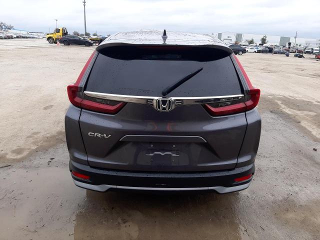 2HKRW1H80LH422217 - 2020 HONDA CR-V EXL GRAY photo 6