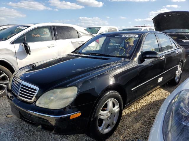 WDBNG75J51A191663 - 2001 MERCEDES-BENZ S 500 BLACK photo 1