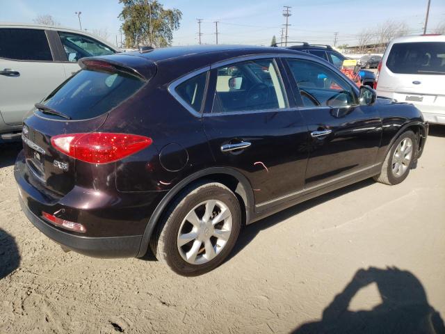 JN1AJ0HP6AM701500 - 2010 INFINITI EX35 BASE MAROON photo 3