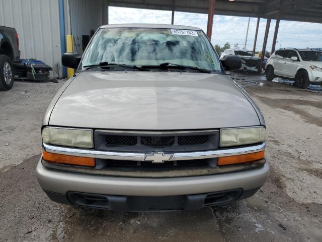 1GCCS19HX38251751 - 2003 CHEVROLET S TRUCK S1 BEIGE photo 5