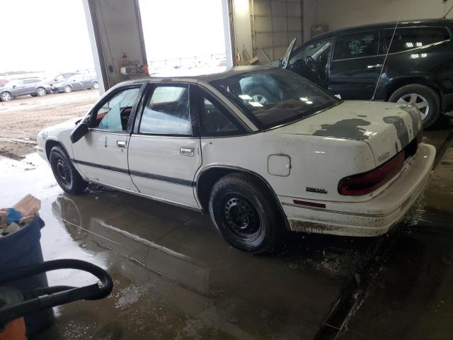 2G4WB54T5P1****** - 1993 BUICK REGAL CUST WHITE photo 2