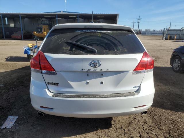 4T3BK3BB1AU031595 - 2010 TOYOTA VENZA WHITE photo 6