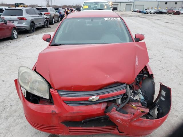 1G1AT58H797289667 - 2009 CHEVROLET COBALT LT RED photo 5