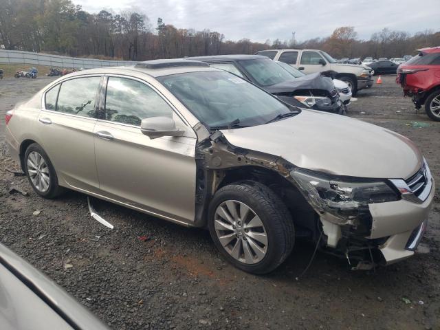 1HGCR3F84EA011605 - 2014 HONDA ACCORD EXL GOLD photo 4