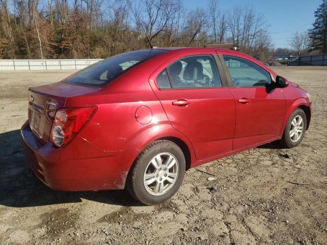 1G1JA5SHXC4181051 - 2012 CHEVROLET SONIC LS RED photo 3