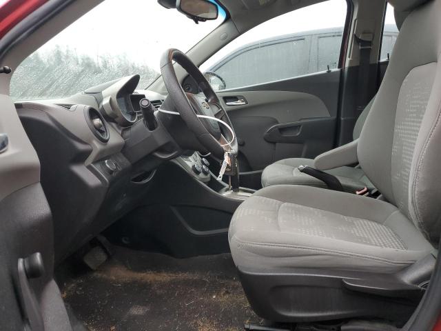 1G1JA5SHXC4181051 - 2012 CHEVROLET SONIC LS RED photo 7