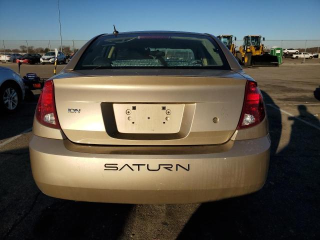 1G8AJ55F06Z156615 - 2006 SATURN ION LEVEL ოქროსფერი ფოტო 6