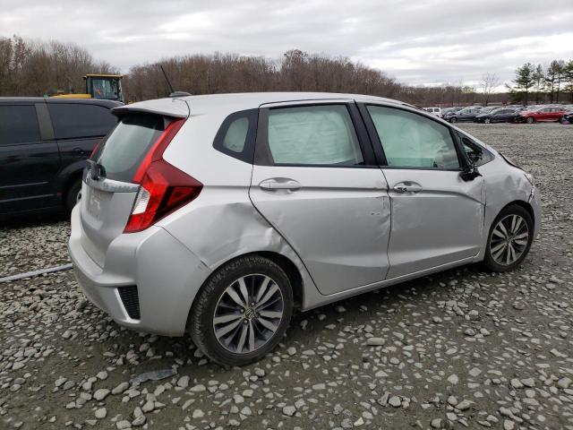 3HGGK5H8XFM707730 - 2015 HONDA FIT EX SILVER photo 3