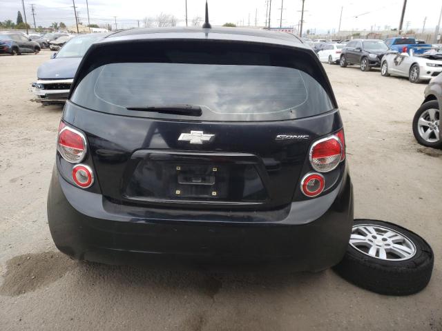 1G1JA6SH6C4110385 - 2012 CHEVROLET SONIC LS BLACK photo 6