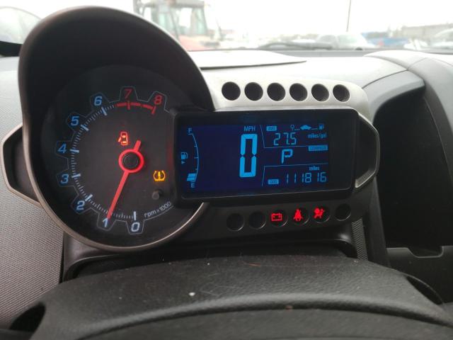 1G1JA6SH6C4110385 - 2012 CHEVROLET SONIC LS BLACK photo 9