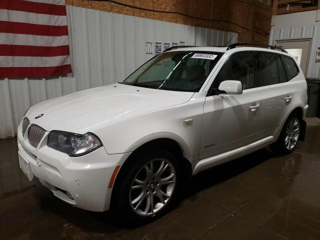 WBXPC93449WE79192 - 2009 BMW X3 XDRIVE3 WHITE photo 1