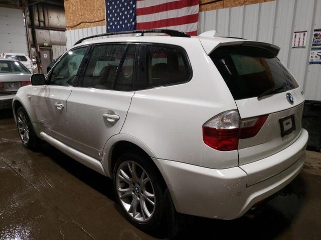 WBXPC93449WE79192 - 2009 BMW X3 XDRIVE3 WHITE photo 2