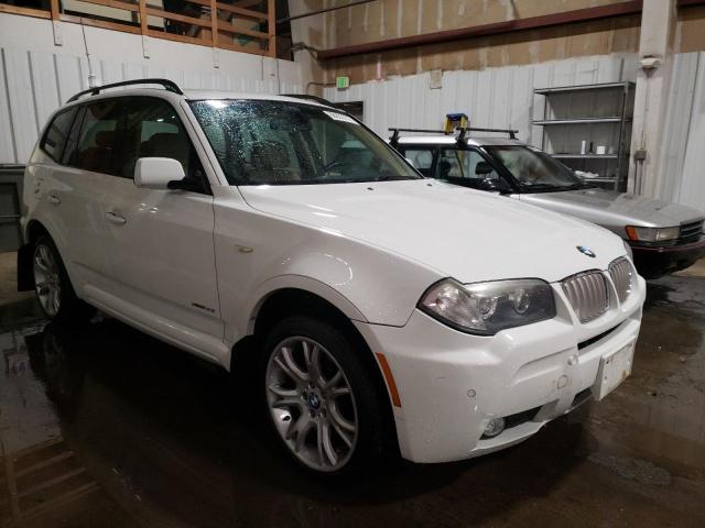 WBXPC93449WE79192 - 2009 BMW X3 XDRIVE3 WHITE photo 4